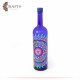Hand Painted Acrylic Bottle Table Decor Mandala Design Hand Painted Acrylic Bottle Table Decor Mandala Design