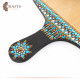 Hand-decorated Bamboo Wood Serving Board Mandala Design Hand-decorated Bamboo Wood Serving Board Mandala Design