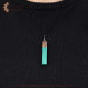 Handmade Duo-Color Epoxy & Natural Olive Wood Pendant Handmade Duo-Color Epoxy & Natural Olive Wood Pendant