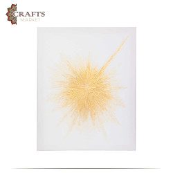 Hand-Painted Wall Art in the Scattering Design