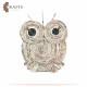 Handmade Home Decor with Recycled Art in an Owl Design Handmade Home Decor with Recycled Art in an Owl Design