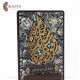 Handcrafted Wooden Shield Table Decor with a Quranic Verse Design Handcrafted Wooden Shield Table Decor with a Quranic Verse Design