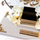 Handcrafted Engagement Ring Platter with Mirror Handcrafted Engagement Ring Platter with Mirror