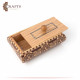 Handmade Wooden Serving Box with Lid in an Andalusian Design