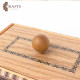 Handmade Wooden Serving Box with Lid in an Andalusian Design