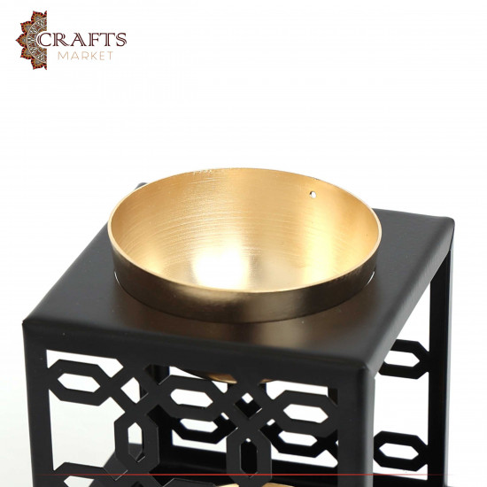 Handmade Copper & Metal Incense Burner with an Islamic Design Handmade Copper & Metal Incense Burner with an Islamic Design