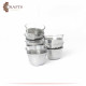 Handmade Glass & Aluminum Arabic Coffee Cups Set , 6 PCs Handmade Glass & Aluminum Arabic Coffee Cups Set , 6 PCs