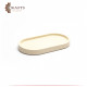 Oval Handcrafted Cement Tray Oval Handcrafted Cement Tray