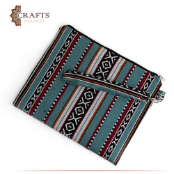 Sadu Cloth Women's Bag - Turquoise