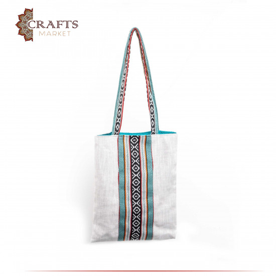 Colored Lined Sadu Canvas Bag Colored Lined Sadu Canvas Bag