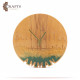 Decorative Wall Clock with the Word Amman Design Decorative Wall Clock with the Word Amman Design