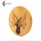 Decorative Wall Clock Deer Design