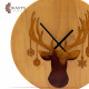 Decorative Wall Clock Deer Design