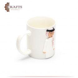 Ceramic Man Dress Mug A SHEMAGH AND A KUFFIYEH
