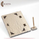 Handmade Ivory Wooden Guest Book Handmade Ivory Wooden Guest Book