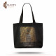 Women's canvas bag with Al-Fuheis design Women's canvas bag with Al-Fuheis design