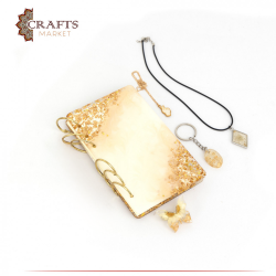 gold notebook set