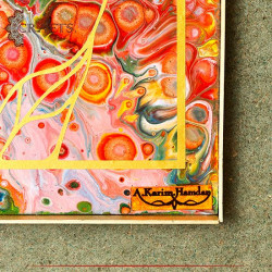 Hand Drawing Oil Painting Wall Art