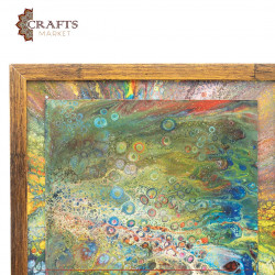 Two-level abstract painting