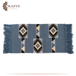 Handmade Multi-Color Natural Wool Rug