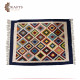 Handmade Multi-Color Natural Wool Large Rug Handmade Multi-Color Natural Wool Large Rug