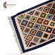 Handmade Multi-Color Natural Wool Large Rug Handmade Multi-Color Natural Wool Large Rug