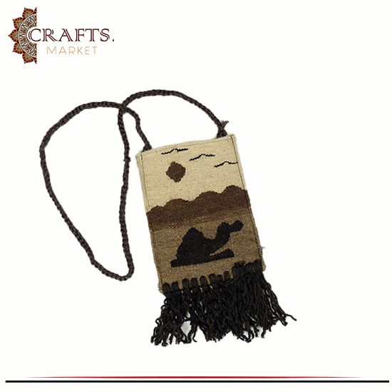 Handmade Multicolor Wool Crossbody bag