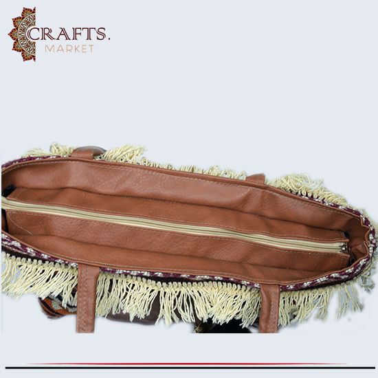 Handmade Multi-Color Wool women's Handbag