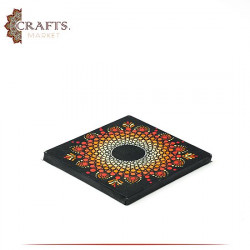 Hand-painted Mini Canvas Wall art with Mandala Design