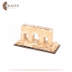 Handmade Beige Gypsum Jerash Arch Design Table Decor Handmade Beige Gypsum Jerash Arch Design Table Decor