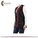 Handmade Black Women's Vest Peasant embroidery design Handmade Black Women's Vest Peasant embroidery design