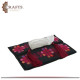 Handmade Embroidered Black Tissue Cover with a Peasant embroidery design Handmade Embroidered Black Tissue Cover with a Peasant embroidery design