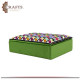 Handmade Wooden Service Box with Multicolor Embroidered design Handmade Wooden Service Box with Multicolor Embroidered design