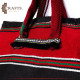 Handmade Multi Color Fabric Travel Bag Handmade Multi Color Fabric Travel Bag