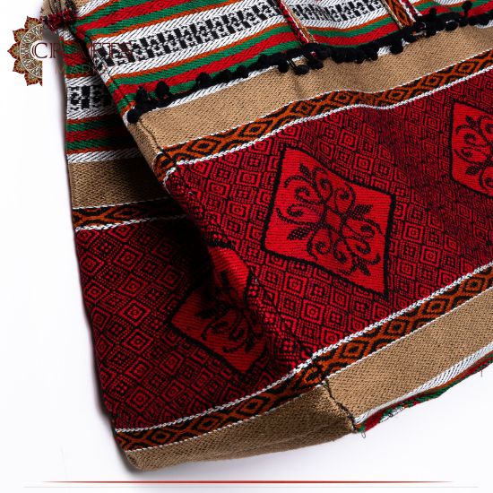 Handmade Multi Color Fabric Travel Bag 