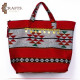 Handmade Multi Color Fabric Travel Bag Handmade Multi Color Fabric Travel Bag