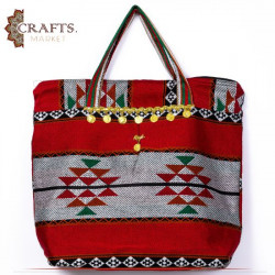 Handmade Multi Color Fabric Travel Bag