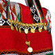 Handmade Multi Color Fabric Travel Bag Handmade Multi Color Fabric Travel Bag