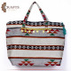 Handmade Multi Color Fabric Travel Bag Handmade Multi Color Fabric Travel Bag
