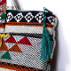 Handmade Multi Color Fabric Travel Bag Handmade Multi Color Fabric Travel Bag