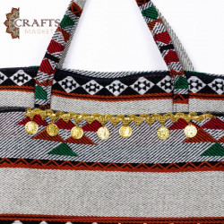 Handmade Multi Color Fabric Travel Bag