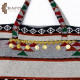 Handmade Multi Color Fabric Travel Bag Handmade Multi Color Fabric Travel Bag