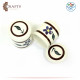 Handmade Duo-Color Spice Clay Set with a Roses design, 6 Pcs Handmade Duo-Color Spice Clay Set with a Roses design, 6 Pcs