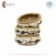 Handmade  natural Clay Ashtray with Mosaic Design