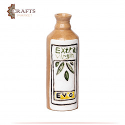 Handmade Clay Small Oil Bottles
