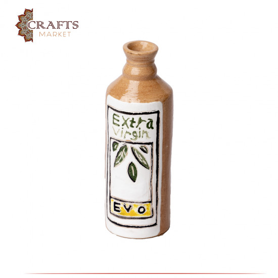 Handmade Clay Small Oil Bottles