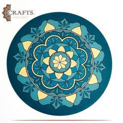 Hand-painted Mandala Wall Art Design