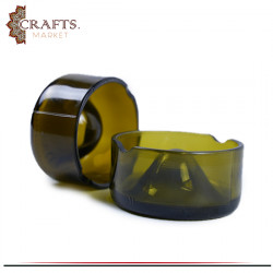 Handmade Glass Ashtray
