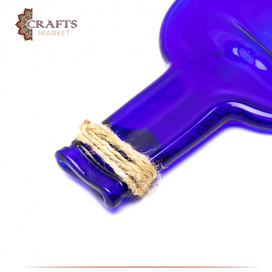 Handmade purple Glass Cheese Platter