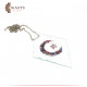 Handmade Glass Ornament with a Ramadan Design Handmade Glass Ornament with a Ramadan Design